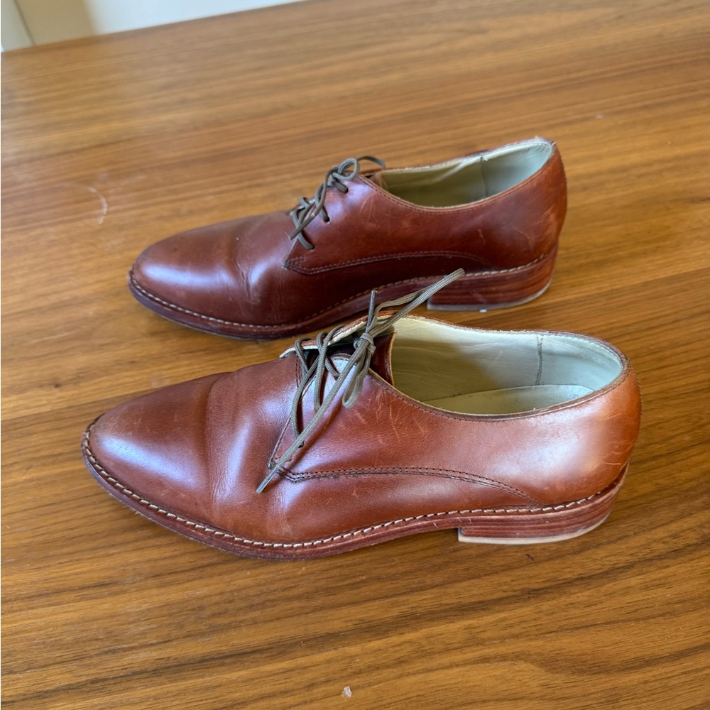 Nisolo brown leather Oxford shoes 6.5